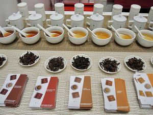 Various choices of Formosan teas in Natural Organic Products Show (ExCel London)